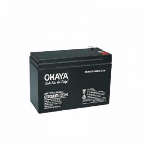 Okaya SMF OB 7.2-12 VRLA 12V, 7.2Ah Battery | saimea.com