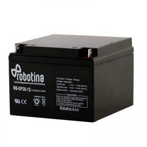 Robotina RB-GP26-12 Lead Acid Battery (AGM) 26Ah 12V | saimea.com